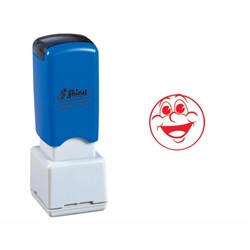 STAEDTLER SHINY MERIT STAMP Smiley Face Red